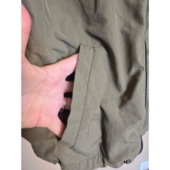 Lurking Class olive green zip up street wear jacket Women's size small - Picture 3 of 11